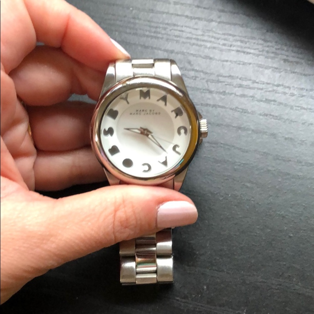 Marc Jacobs silver watch
